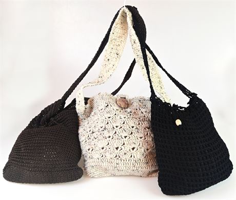 Hand Sewn/Crocheted Bags