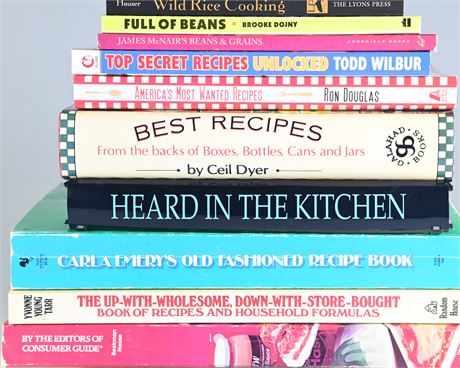 Varied Cookbooks