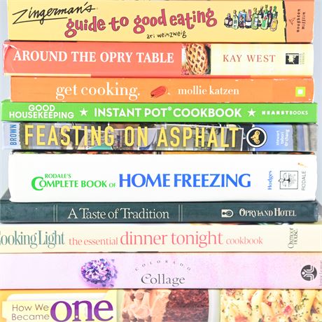 Varied Cookbooks